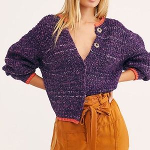 Free People Walk On By Cardigan Sweater